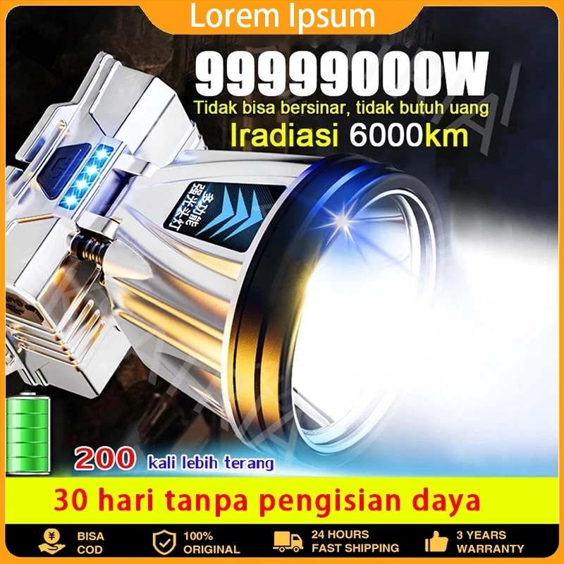 Senter Kepala Super Terang